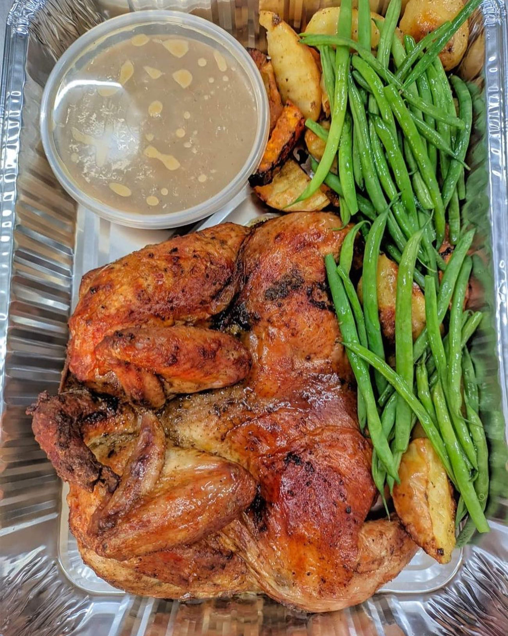 Roasted Chicken with Veggies